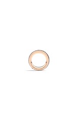 Pomellato Pomellato Iconica ring in 18 krt. roségoud met zwarte diamanten