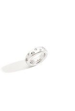 Pomellato Pomellato Iconica ring in 18 krt. witgoud met witte diamanten