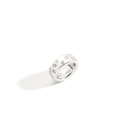Pomellato Pomellato Iconica ring met witte diamanten
