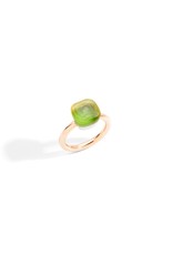 Pomellato Pomellato Nudo Classic ring in 18 krt. roségoud met lemonkwarts gelé