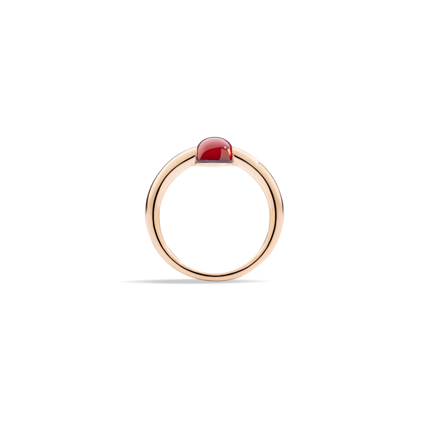 Pomellato Pomellato M'ama non M'ama ring in 18 krt. roségoud met granaat