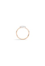 Pomellato Pomellato Sabbia ring in 18 krt. roségoud met witte diamanten