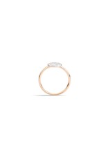 Pomellato Pomellato Sabbia ring in 18 krt. roségoud met witte diamanten