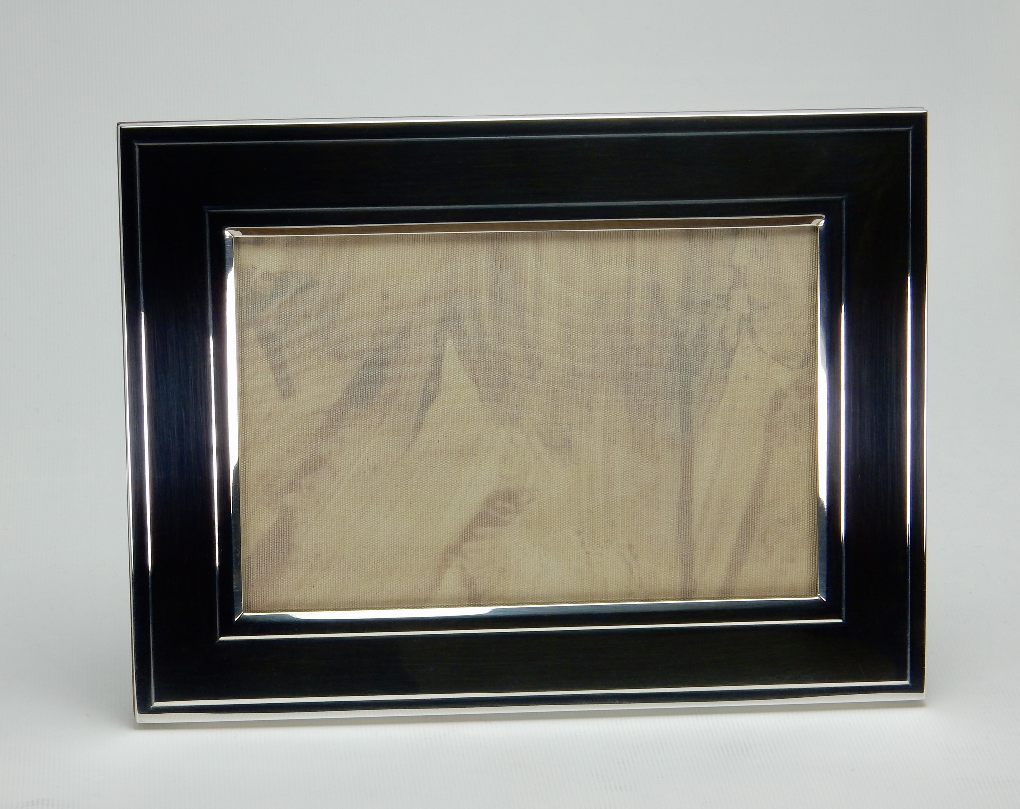 Fotolijst in 925 zilver, 200 mm hoog