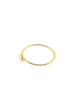 Italo Bottene Italo Bottene ring in 14 krt. geelgoud