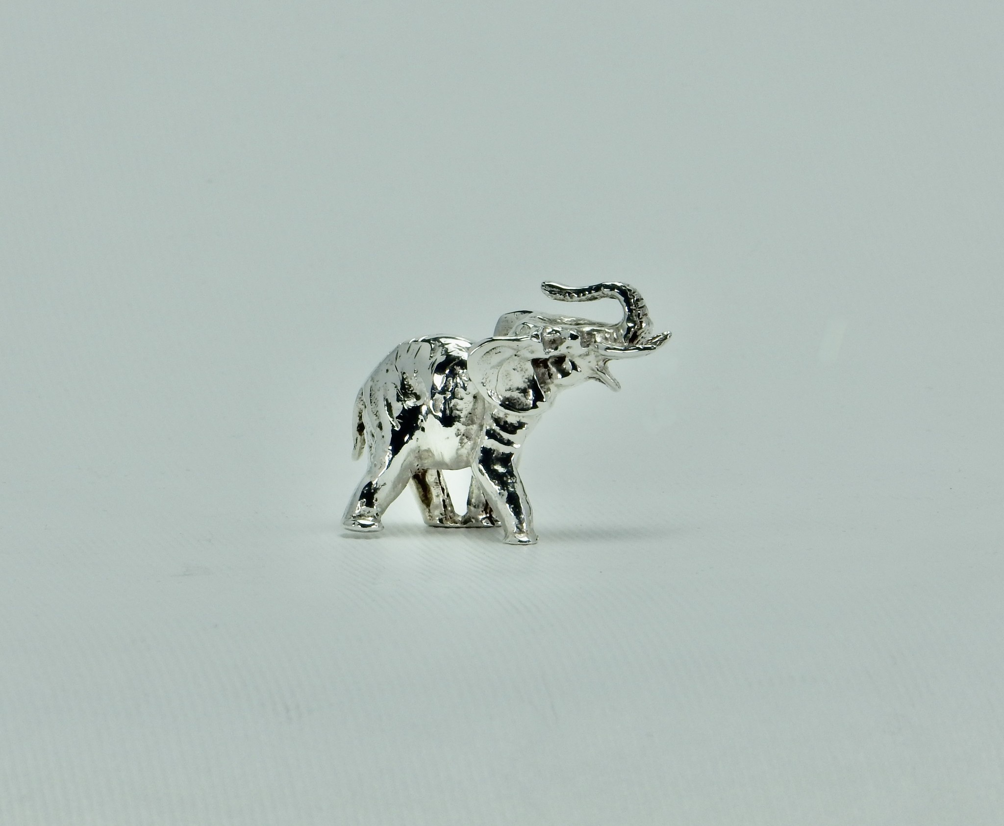 Miniatuur van een olifant in 925 zilver, 38 mm
