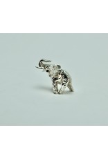 Miniatuur van een olifant in 925 zilver, 38 mm