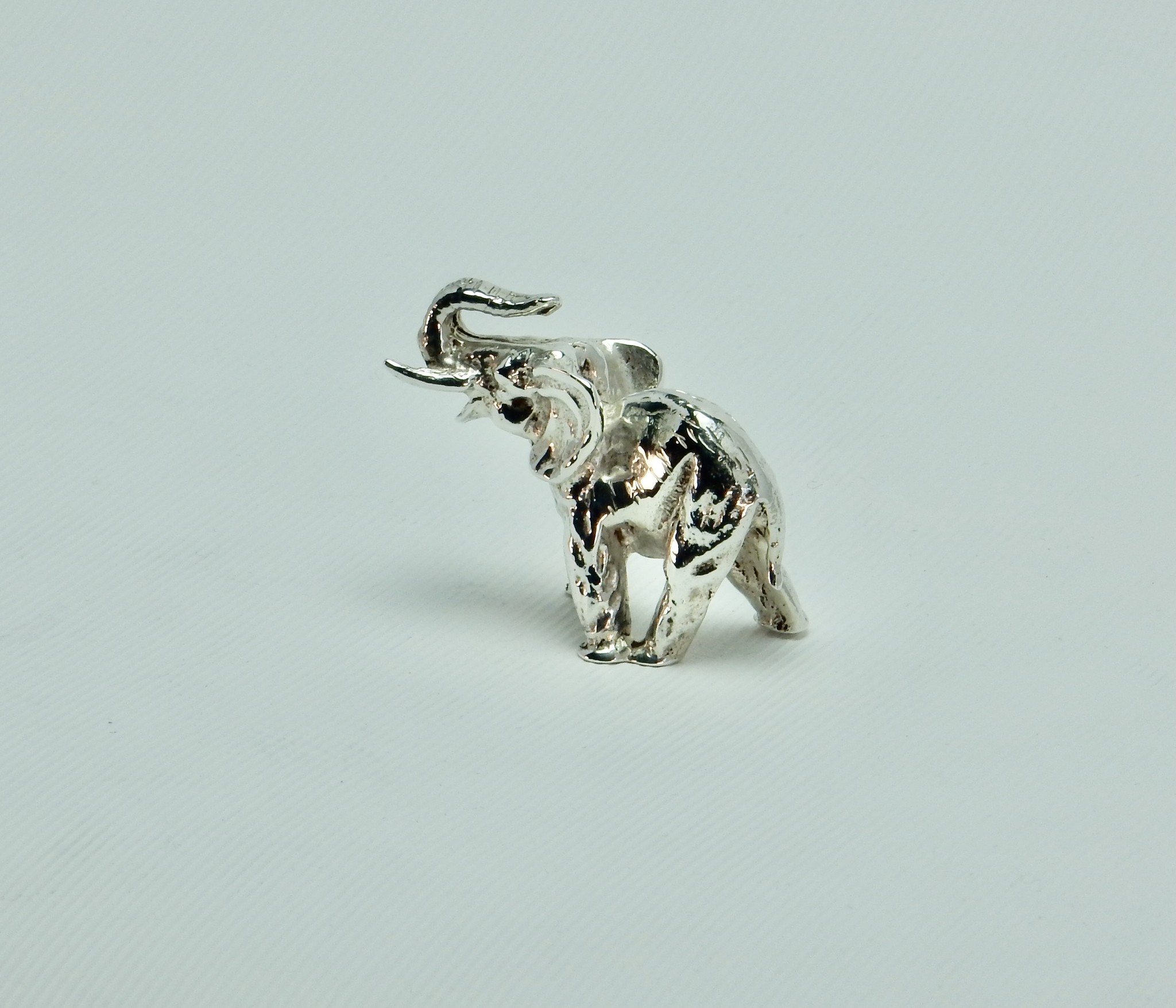 Miniatuur van een olifant in 925 zilver, 38 mm