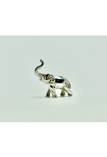 Miniatuur van een olifant in 925 zilver, 45 mm