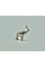 Miniatuur van een olifant in 925 zilver, 45 mm