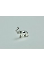 Miniatuur van een olifant in 925 zilver, 45 mm