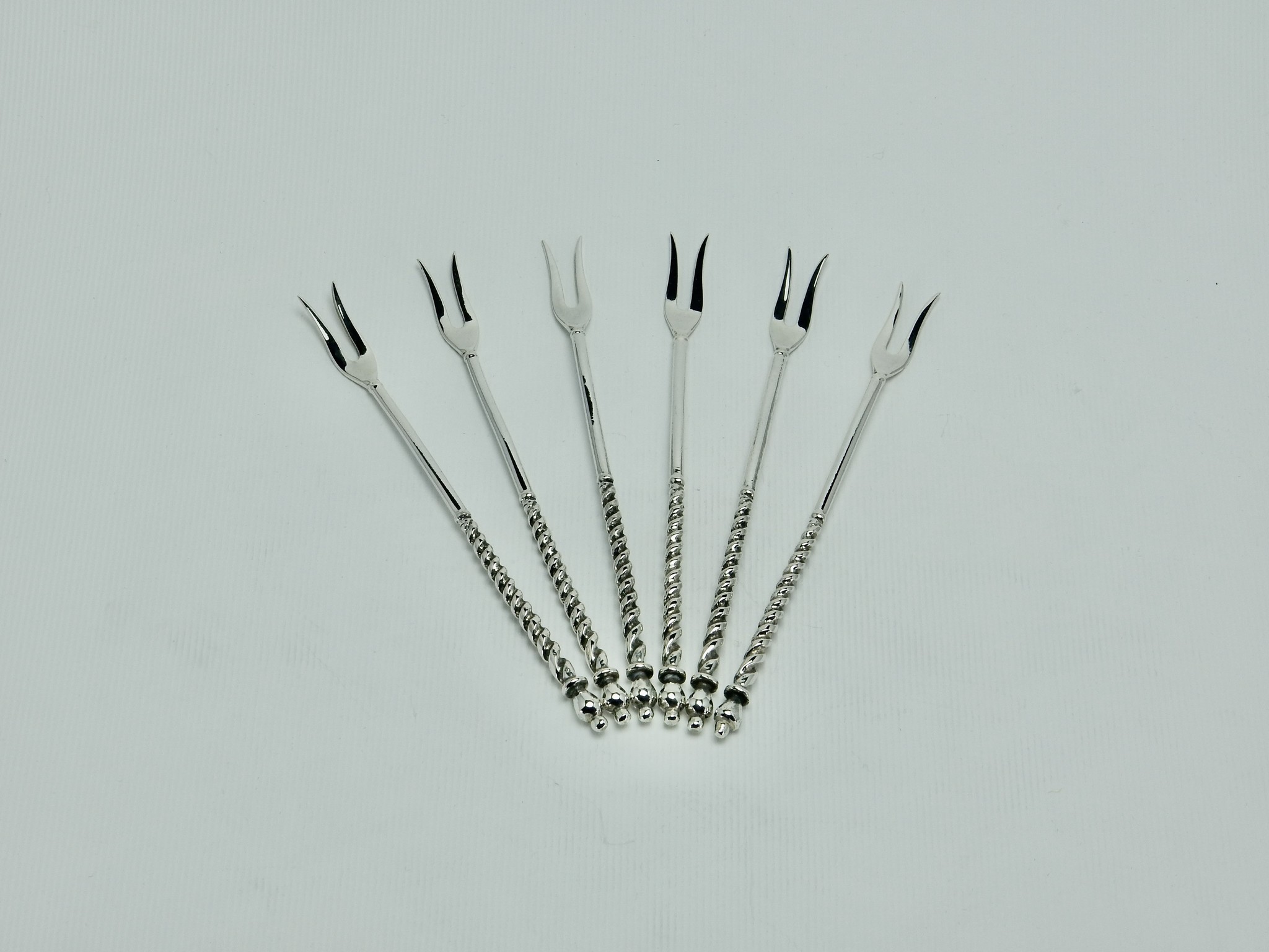 Vorkjes in 925 zilver, 116 mm lang