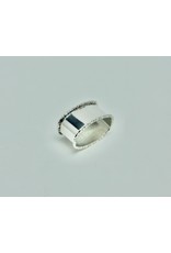Vingerdoekring / servetring 925 zilver, 36 mm breed