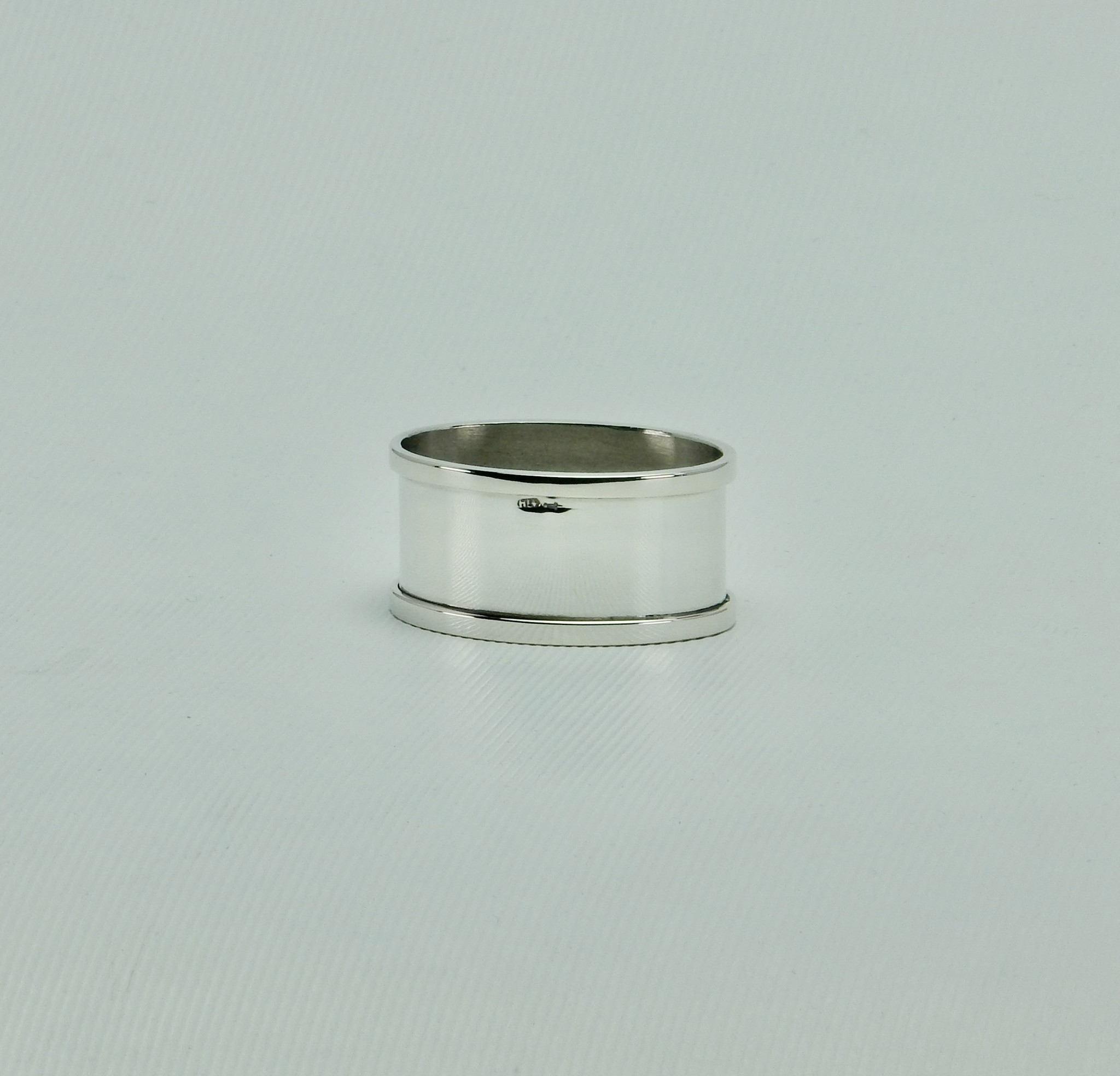 Vingerdoekring / servetring 925 zilver, 35 mm breed