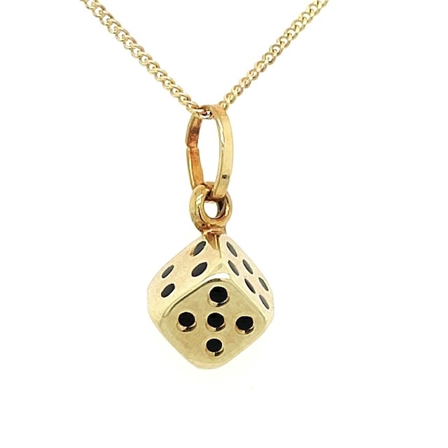 Private Label CvdK Private label CvdK hanger/bedel in 14 krt. geelgoud