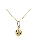 Private Label CvdK Private label CvdK hanger/bedel in 14 krt. geelgoud