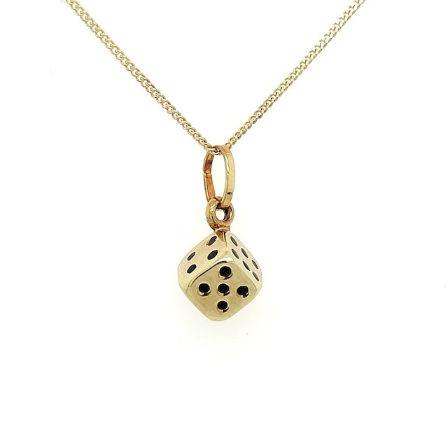 Private Label CvdK Private label CvdK hanger/bedel in 14 krt. geelgoud