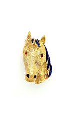 Private Label CvdK Private label CvdK broche in 18 krt. geelgoud met emaille