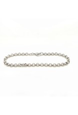 Private Label CvdK Private label CvdK armband in 18 krt. witgoud