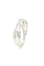 Private Label CvdK Private Label CvdK ring in 18 krt. witgoud met diamant