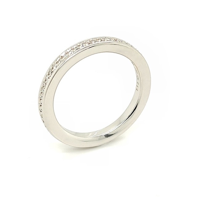 Private Label CvdK Private Label CvdK ring in 18 krt. witgoud met diamant