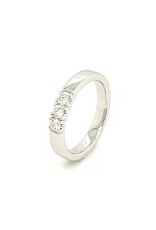Private Label CvdK Private Label CvdK ring in 14 krt. witgoud met diamant