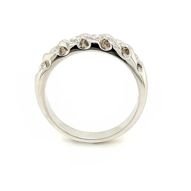 Private Label CvdK Private Label CvdK ring in 18 krt. witgoud met diamant