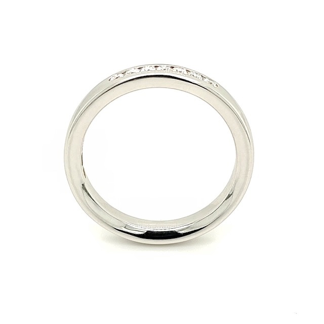 Private Label CvdK Private Label CvdK ring in 14 krt. witgoud met diamant