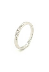 Private Label CvdK Private Label CvdK ring in 14 krt. witgoud met diamant