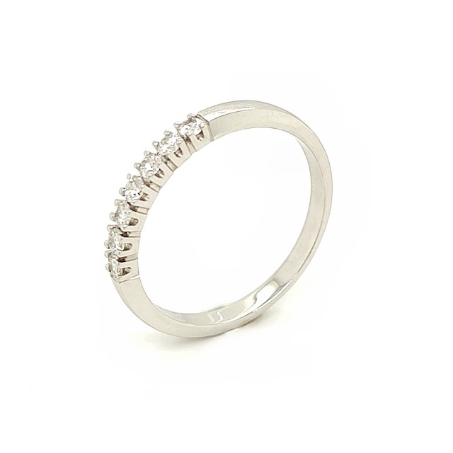 Private Label CvdK Private Label CvdK ring in 14 krt. witgoud met diamant