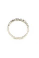 Private Label CvdK Private Label CvdK ring in 14 krt. witgoud met diamant