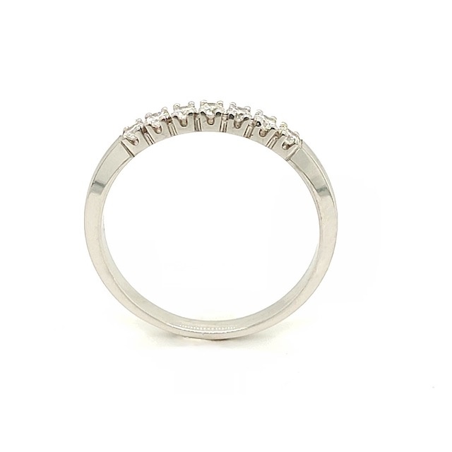 Private Label CvdK Private Label CvdK ring in 14 krt. witgoud met diamant