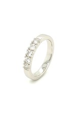 Private Label CvdK Private Label CvdK ring in 14 krt. witgoud met diamant