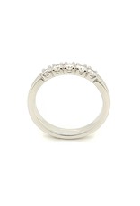 Private Label CvdK Private Label CvdK ring in 14 krt. witgoud met diamant