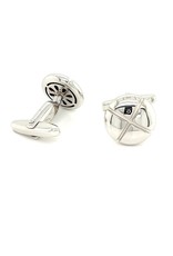 Private Label CvdK Manchetknopen in 14 krt. witgoud