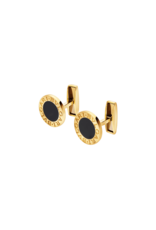 Bulgari manchetknopen met onyx