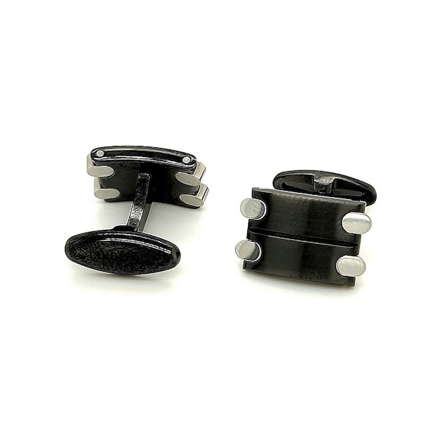 Pequignet Emile Péquignet manchetknopen in staal