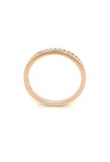 Private Label CvdK Private Label CvdK ring in 14 krt. roségoud met diamant
