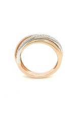 Private Label CvdK Private Label CvdK ring in 14 krt. roségoud met diamant