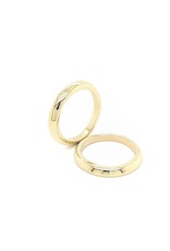 Private Label CvdK Private Label CvdK set aanschuif ringen in 14 krt. geelgoud