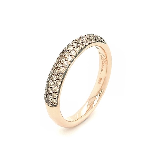 Private Label CvdK Private Label CvdK ring in 14 krt. roségoud met diamant
