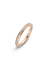 Private Label CvdK Private Label CvdK ring in 14 krt. roségoud met diamant