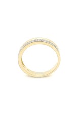 Private Label CvdK Private Label CvdK ring in 14 krt. geelgoud met diamant