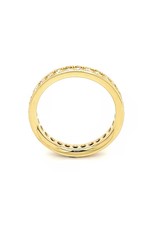 Private Label CvdK Private Label CvdK ring in 18 krt. geelgoud met diamant