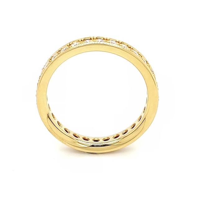 Private Label CvdK Private Label CvdK ring in 18 krt. geelgoud met diamant