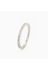 Private Label CvdK Private Label CvdK ring in 14 krt. witgoud met diamanten