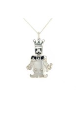 Pomellato Pomellato67 hanger in 925 zilver met een collier