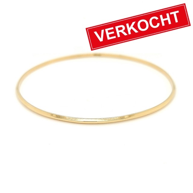 Private Label CvdK Private label CvdK armband in 18 krt. geelgoud