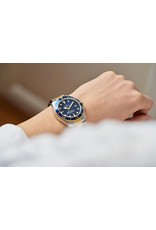 Certina Certina DS Action Diver Powermatic 80, 38 mm edelstalen kast en band met blauwe wijzerplaat en datum