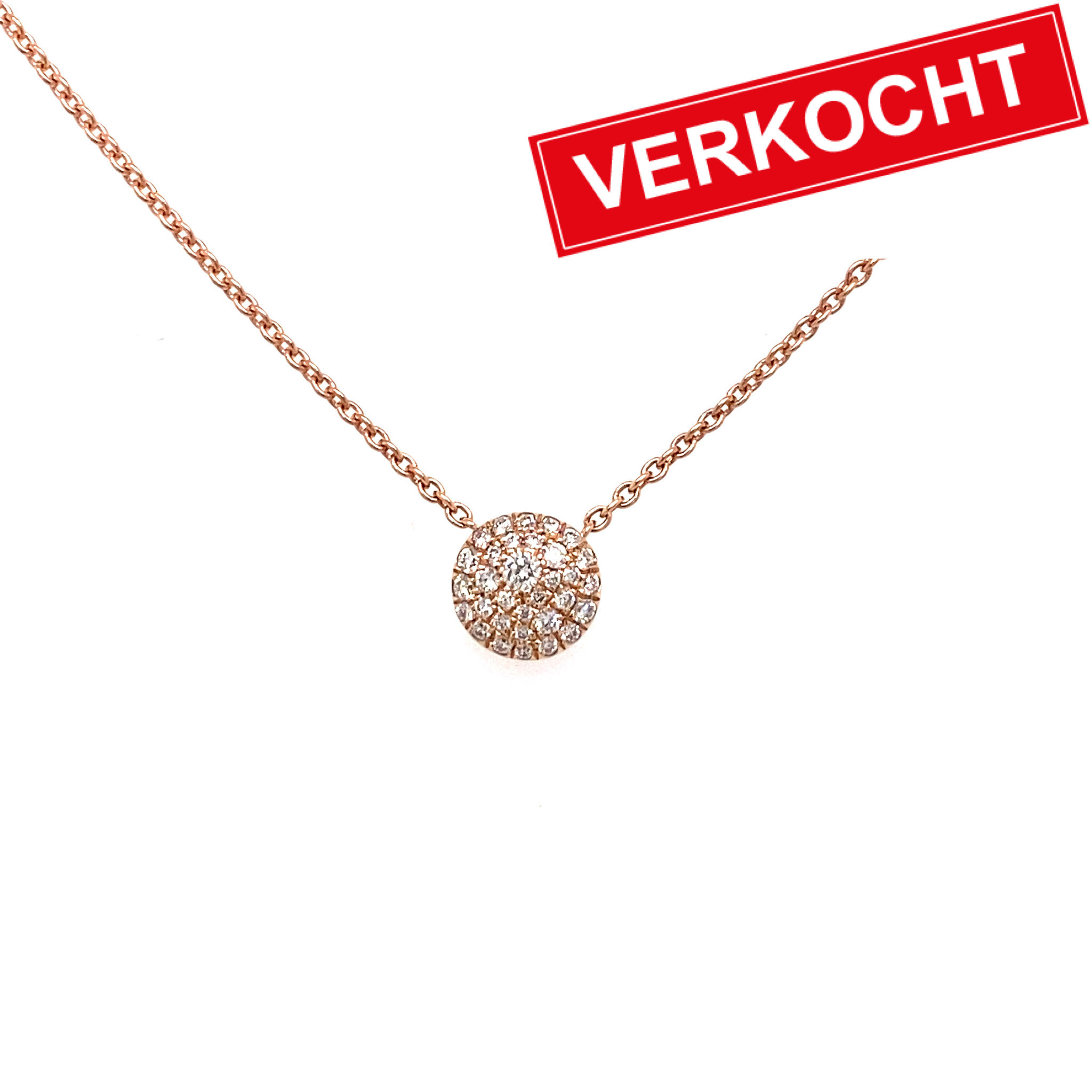 Private Label CvdK Private Label CvdK  gouden collier diamant